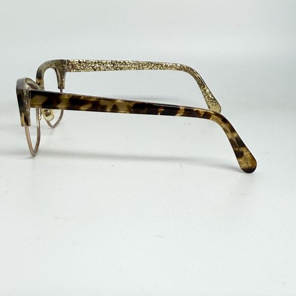 Kate Spade SHIRA/S Designer Sunglass Frames 0ESP Sparkly Gold 55mm 18874‎ main image 5